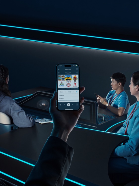 The Club99 Android build on a phone